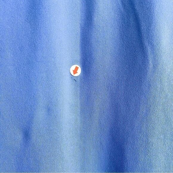 Adidas 1/2 Zip Climalite Blue Activewear Top Long Sleeved Thumb Holes Women's M - Picture 5 of 10